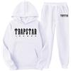 MGSFGlk Tuta Uomo Completa Autunno Inverno Tuta Completa Uomo Felpa con Cappuccio e Pantaloni Set Sportiva Unisex 2 Pezzi Completo Jogging Fitness Tute Traspirante Palestra Sportswear Sportivo Tracksuit