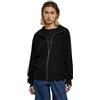 Urban Classics Ladies Knitted Zip Cardigan Maglione, Black, XS Donna
