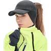 Gisdanchz Cappello Donna con Visiera, Cappellino Invernale Cappelli Invernali Donna, Berretto Donna Invernale con Visiera Cappello Baseball Donna con Orecchie, Grigio Scuro XS/S