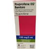 EG SpA Ibuprofene EG Bambini Sospensione Orale 100mg/5ml Fragola Senza Zucchero