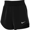 NIKE DX6010-010 W NK One DF MR 3IN BR Short Pantaloncini Donna Black/Reflective Silv Taglia XS