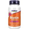 NOW Foods Biotina - 5000mcg - 60 vcaps