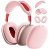 Ainiv Custodia Protettiva Compatibile con Airpods Max, Protegge le Cuffie da Graffi e Danni, Resistente Agli Urti e ai Graffi, Accessori per Cuffie, Morbido Silicone Antigraffio - Rosa