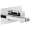 NOBILI RUBINETTERIA Nobili Rubinetterie - LOOP Miscelatore lavabo a parete bocca a cascata LPC90198CR