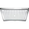 hansgrohe Crometta e - Soffione Doccia, Doccia a Pioggia Quadrato (240 X 240 Mm) con 1 Getto per Montaggio a Parete/Soffitto, con Funzione Anticalcare, Cromo