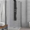 Karag Box Doccia H190 Battente Totale Interno Esterno e Fisso