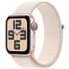 Apple Watch SE GPS + Cellular - Smartwatch con Cassa 40mm in Alluminio Galassia con Cinturino Sport Loop Galassia - MRG43QL/A
