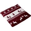 Campeggio personalizzati Coperta effetto flanella (260 g/m2), 100% poliestere Michelle personalizzate o neutre