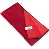 Bassetti New Shades 9327880 - Asciugamano 100% cotone, colore: Bordeaux 63, dimensioni: 50 x 100 cm