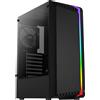 Aerocool Case Aerocool Bionic v1 Midi-Tower RGB Vetro temperato - Nero
