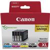 Canon Cartuccia Canon 9254B010 PGI-2500XL Multi inchiostro nero 1pz/a colori 3pz [PGI-2500 XL MULTI]