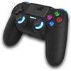 Dragon Controller DragonShock Mizar wireless per PS4 620mAh/pulsanti direzionali Nero [DSCPS4-BK]