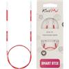 KnitPro KP42042 Ferri da maglia: circolare, rosso, 40 cm x 2,25 mm