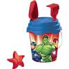 Mondo Toys Marvel Avengers Bucket Set, Set Mare Renew Toys con Secchiello, Paletta, Rastrello, Setaccio, Formina, Annaffiatoio Inclusi, 28431