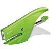 Leitz WOW, Cucitrice a pinza capacità fino a 15 fogli, Cucitrice in metallo ergonomica, Caricamento posteriore, Compatibile con punti P1 n.8, Verde, 55472054