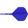CUESOUL ROST T19 Asta e Aletta per Freccette Integrate in Carbonio, Forma Standard Grande, Set da 3