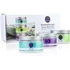 Absolute Aromas Cofanetto di Sali Epsom per rilassarsi e lenire - 3 pz da 300 g - Solfato di Magnesio Infuso con Oli Essenziali Puri al 100% di Goodnight, De-Stress e Soothe