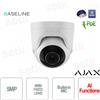 Ajax 64925.197.WH1 - Telecamera IP PoE Ajax TurretCam 5 Megapixel 4mm AI IR 35M per videosorveglianza - Baseline