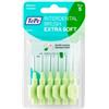 TePe Extrasoft Verde 0,8 mm Scovolino per spazi interdentali 6 pezzi