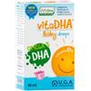 U. G. A. Nutraceuticals VitaDHA Baby Drops Integratore di DHA, vitamina D ed E per bambini 30 ml