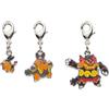 Pokémon Center PC107 Pokemon Center Tepig, Pignite, Emboar Metal portachiavi Giappone