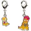 Centro Pokémon PC107 Pokemon Center Scraggy,Scrafty Portachiavi in metallo Giappone