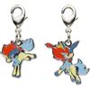 Pokémon Center PC107 Pokemon Center Keldeo portachiavi in metallo Giappone