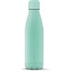 THE STEEL BOTTLE - Bottiglia Termica in Acciaio Inox, Isolamento sottovuoto a Doppia Parete, capacità 500 ml, Chiusura Ermetica, Borraccia Portatile (Pastel Aquamarine)