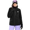 SIROKO - Giacca Softshell da Neve da Donna W2-W Mckinley - M - Nero