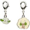 Centro Pokémon PC107 Pokemon Center Cottonee, Whimsicott Portachiavi in metallo Giappone