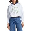 Pepe Jeans Alexandra, Felpa con cappuccio Donna, Bianco (White),M