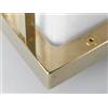 Moretti luce - Lampada Ice Cubic 3415, ottone-naturale, modulo-led-14w