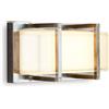 Moretti luce - Lampada Ice Cubic 3415, ottone-nickelato, attacco-e27