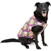 Kurgo Loft - Giacca invernale per cani, reversibile, riflettente, da indossare con imbracatura, resistente all'acqua, per animali domestici di taglia piccola, media e grande (festival autunnali, XS)