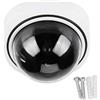 Sonew Telecamera di sorveglianza, simulata sicurezza di sorveglianza, CCTV senza fili Home Security Dome telecamera simulata video fittizio telecamera di sorveglianza per interni ed esterni