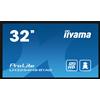 IIYAMA LH3254HS-B1AG 32inch 1920x1080 FHD IPS panel Haze 25percent 500cd/m Landscape and Portrait Signal FailOver Speakers