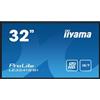 IIYAMA LE3241S-B1 32inch 1920x1080 IPS panel 1 Haze Landscape mode Speakers 2x 10W VGA 3x HDMI 350cd/m