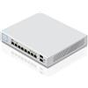 Ubiquiti Networks UniFi US-8-150W switch di rete Gestito Gigabit Ethernet (10/100/1000) Supporto Power over Ethernet (PoE) Bianco