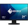 EIZO FlexScan EV2480-BK LED display 60,5 cm (23.8') 1920 x 1080 Pixel Full HD Nero
