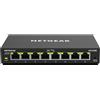 NETGEAR GS308E Gestito Gigabit Ethernet (10/100/1000) Nero