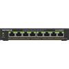 NETGEAR 8-Port Gigabit Ethernet PoE+ Plus Switch (GS308EP) Gestito L2/L3 Gigabit Ethernet (10/100/1000) Supporto Power over Ethernet (PoE) Nero