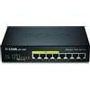 D-Link DGS-1008P/E switch di rete L2 Supporto Power over Ethernet (PoE) Nero