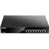 D-Link DGS-1008MP switch di rete Non gestito Gigabit Ethernet (10/100/1000) Supporto Power over Ethernet (PoE) 1U Nero