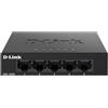 D-Link DGS-105GL/E switch di rete Non gestito Gigabit Ethernet (10/100/1000) Nero