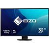 EIZO FlexScan EV3285-BK LED display 80 cm (31.5') 3840 x 2160 Pixel 4K Ultra HD Nero