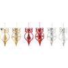 Giocoplast Natale Pendente Crystal Clear 14 cm Prezzo Caduno Indicare il Modello