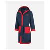 Abc Basic Microfiber M - Accappatoio - Uomo - Blu Navy
