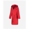 Abc Basic Microfiber Jr - Accappatoio - Rosso