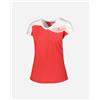 Diadora Court W - T-shirt Tennis - Donna - Rosso