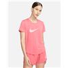 Nike One Dri Fit Swoosh W - T-shirt Running - Donna